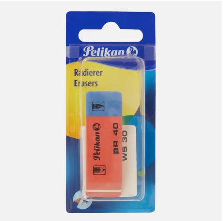 MONPAKI : Gommes Pelikan 2 pièces