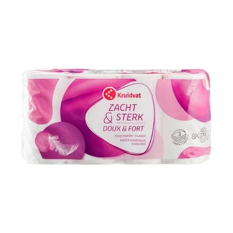 PAPIER WC HYGIÉNIQUE DOUX & FORT