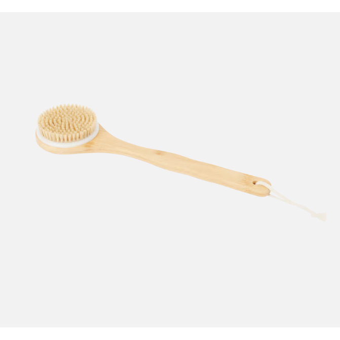 Brosse pour le dos en bambou