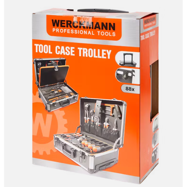 MONPAKI : Valise à outils Werckmann 88 pièces