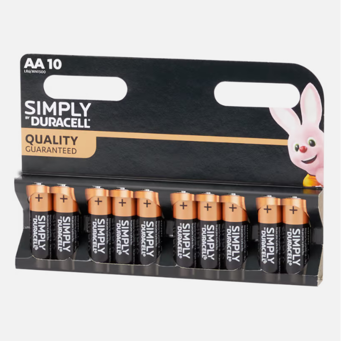 MONPAKI : Piles Duracell Simply AA