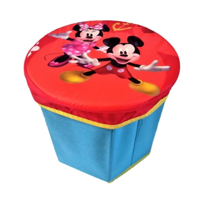 Pouf de rangement Mickey