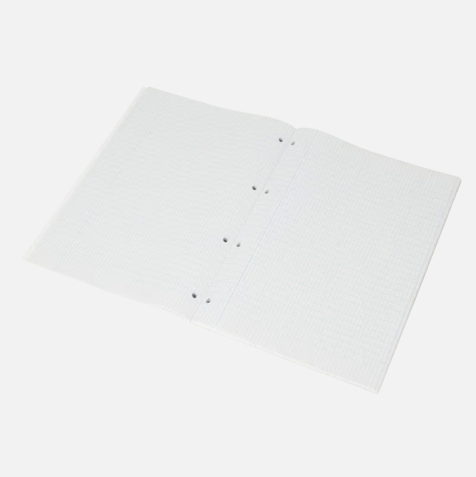 Bloc de feuilles à carreaux ( Quadrillés) A4 Office Essentials