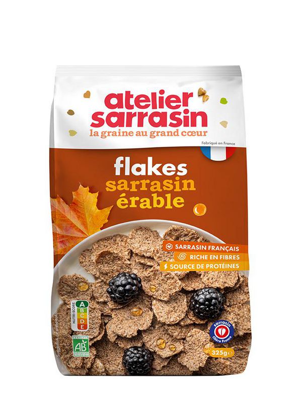 ATELIERSAR Flocons sarrasin+érable 325g