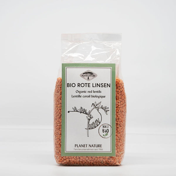 Lentilles rouges bio