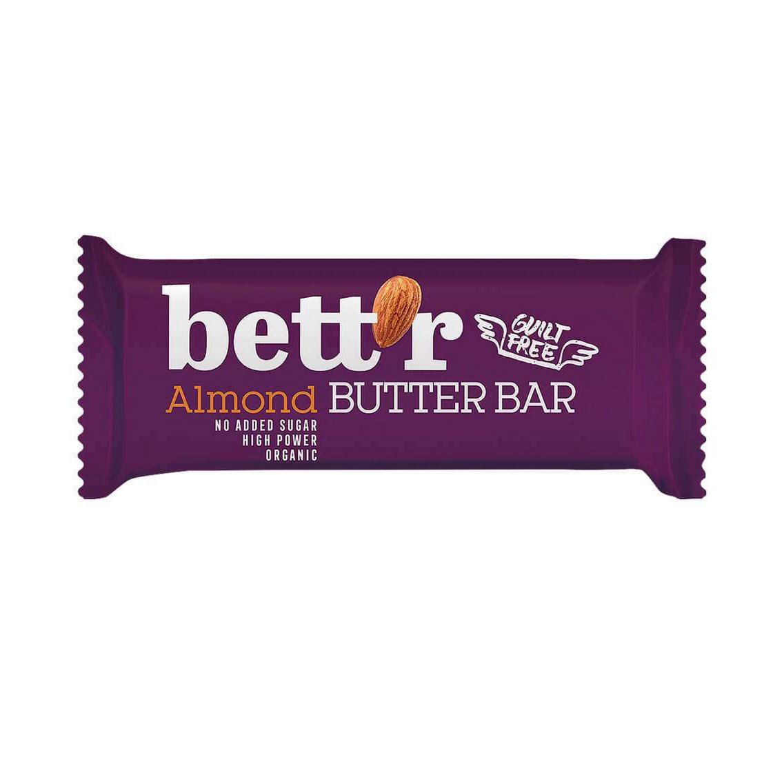 Barre au Beurre d'Amande, Bio, Bett'r, 30g BIO