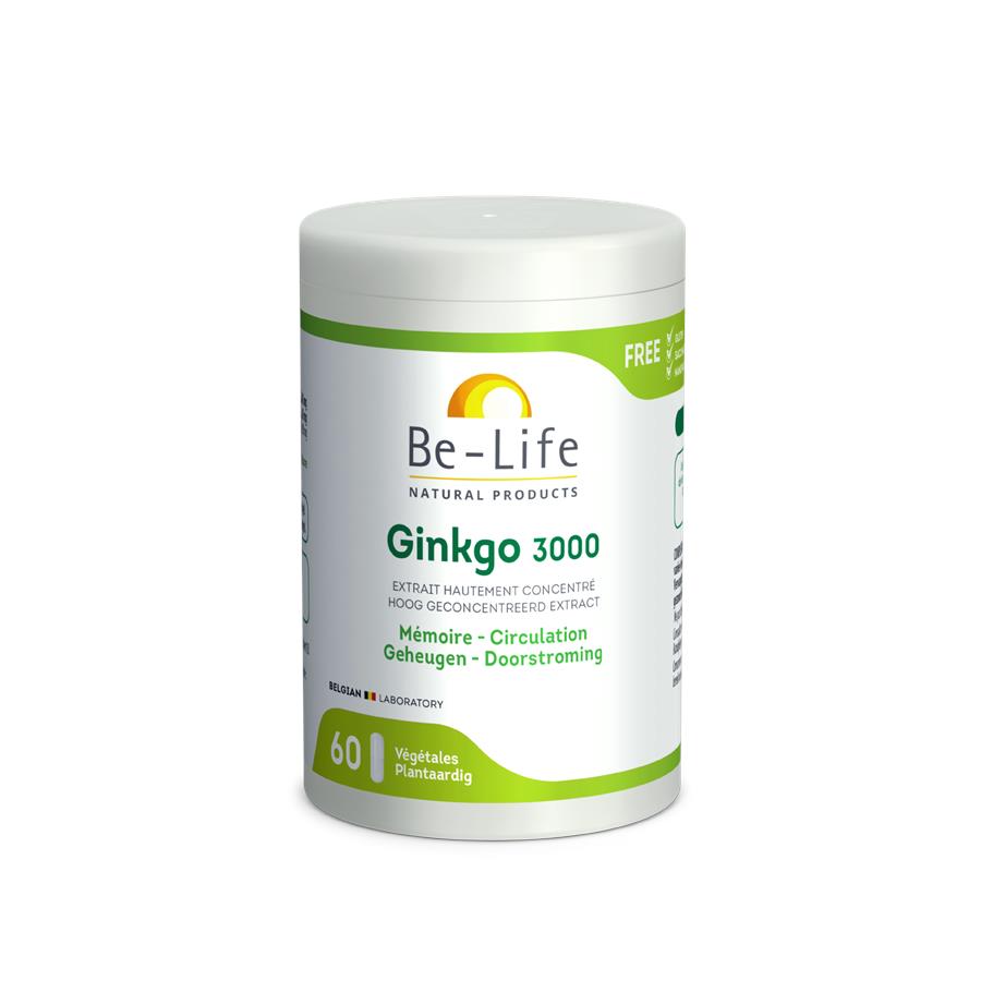 BE-LIFE Gink-go 3000 60 caps.