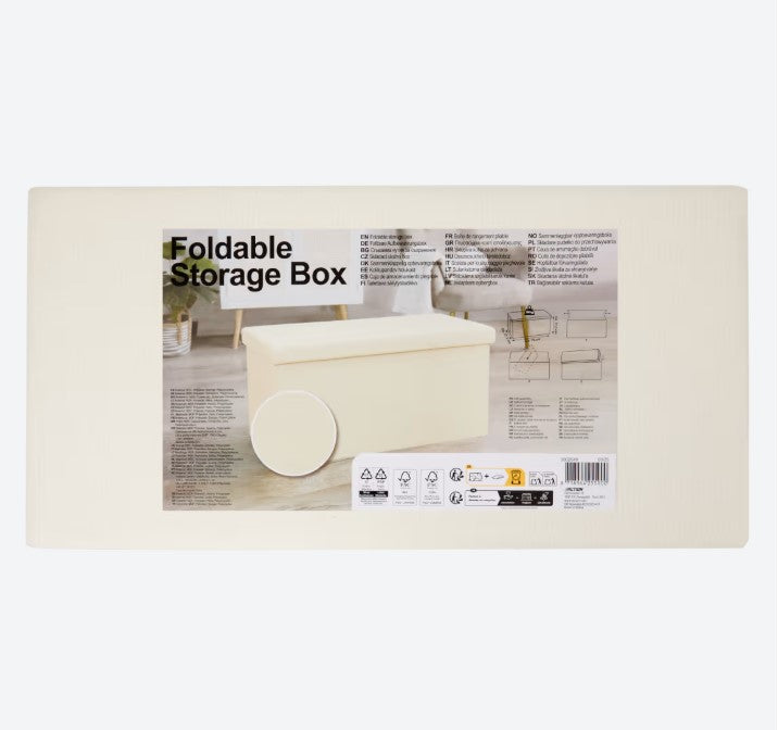 Banc de rangement XL | 76 x 37,5 x 37,5 cm | Diverses couleurs