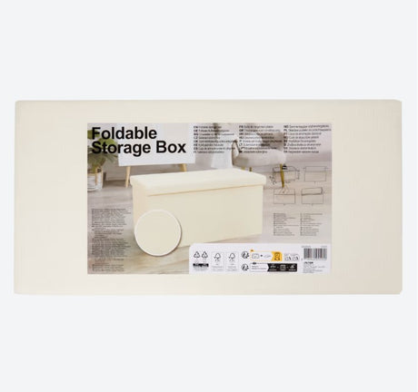 Banc de rangement XL | 76 x 37,5 x 37,5 cm | Diverses couleurs