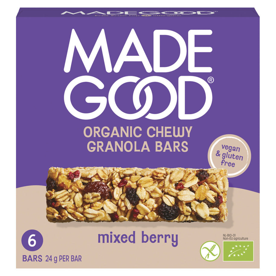 Barre granola baies mélangées   6*24gr