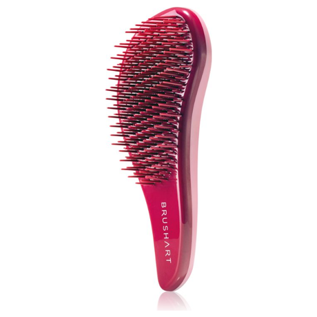 brosse à cheveux berry rose