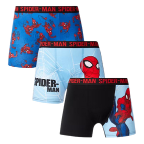 Boxer d'enfants avec motif de spider man