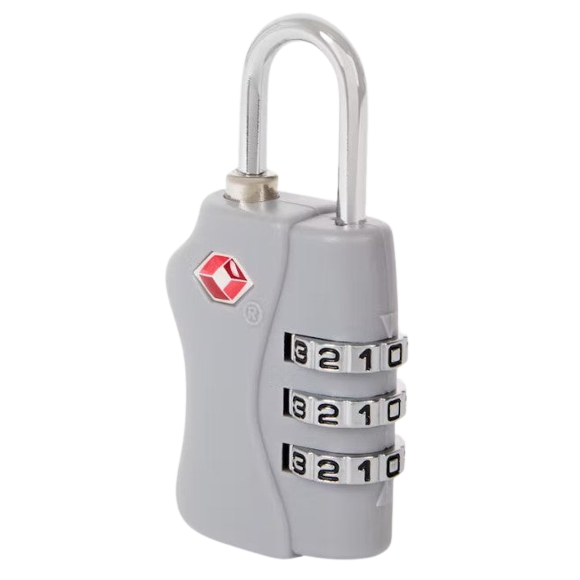 Cadenas à combinaison gris