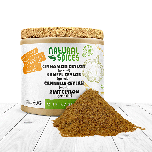Cannelle de Ceylan moulue (pot 60 grammes)
