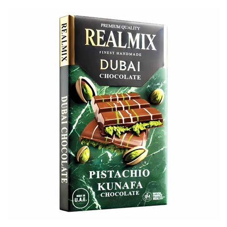 Chocolat de Dubaï à la pistache original Realmix