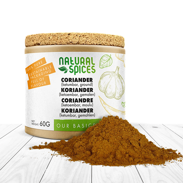 Coriandre moulue (ketoembar) (pot 60 grammes)