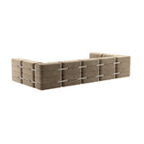 Canapé - Curt-Set 15 - e.g. Flexible U-shaped sofa - Gris/maron