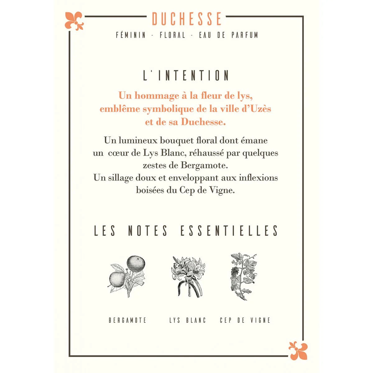 Duchesse Eau de Parfum 50 ml