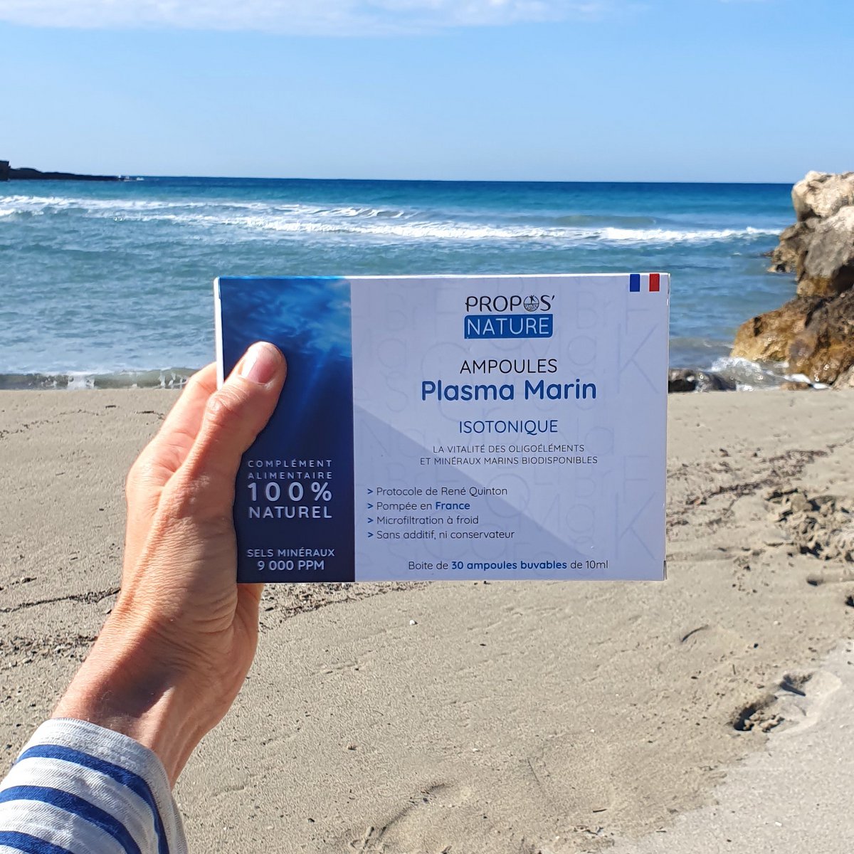 EAU DE MER ISOTONIQUE - eau de Quiton