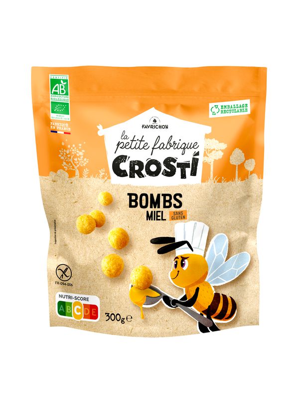 FAVRICHON Bombs miel 300g crosti