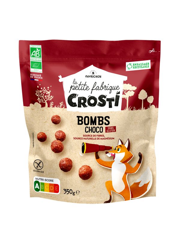 FAVRICHON Crosti boules choco 350g