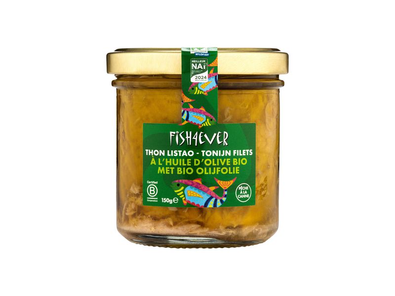 FISH4 Filets de thon listao 150g à l'huile d'olive
