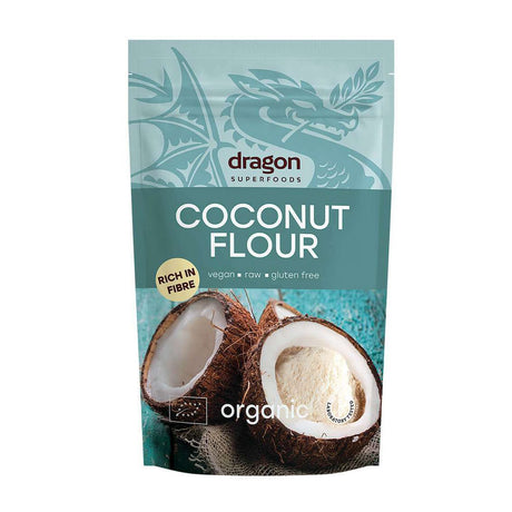 HolistibelFarine de noix de coco, bio, Dragon Superfoods, 200 g