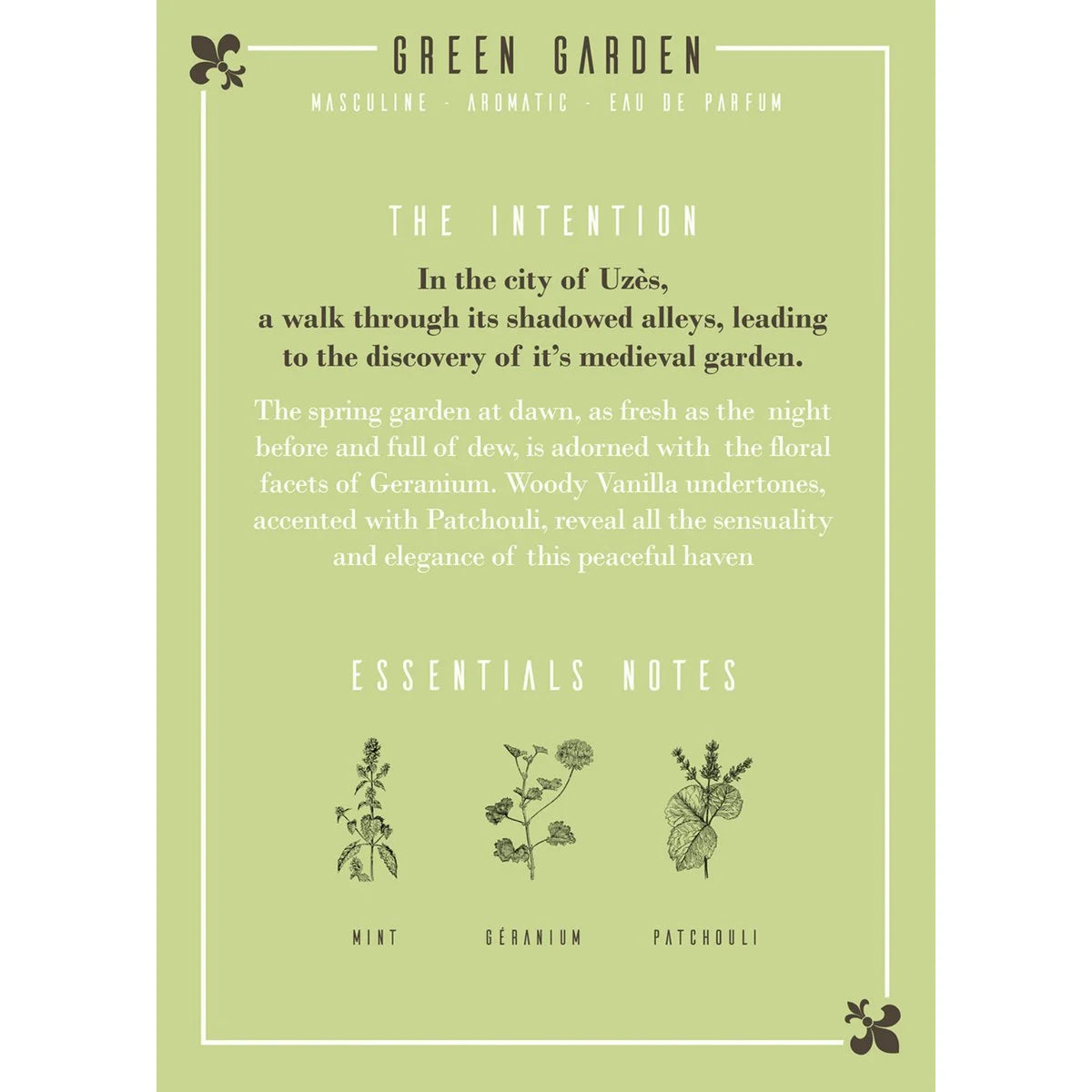 GREEN GARDEN - Eau de Parfum 50ML