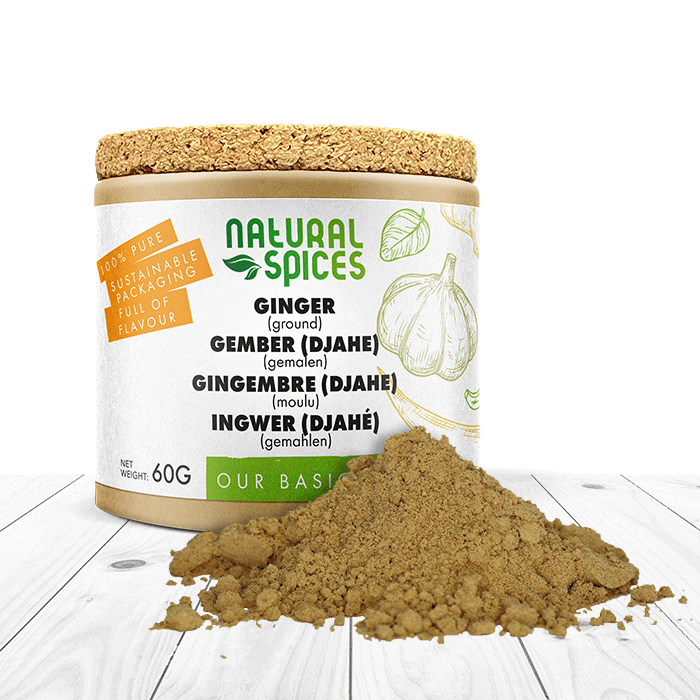 Gingembre moulu (djahe) (pot 60 grammes)