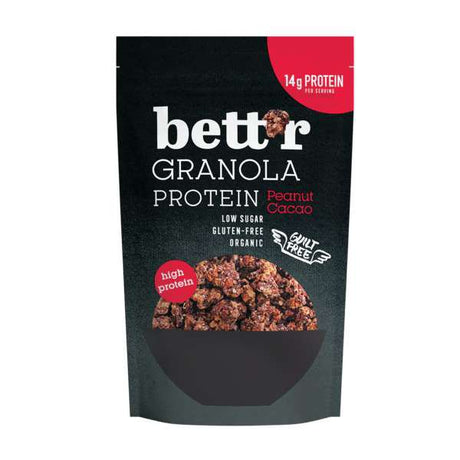 Granola Protéines Cacahuète Cacao, bio, Bett'r, 300 g