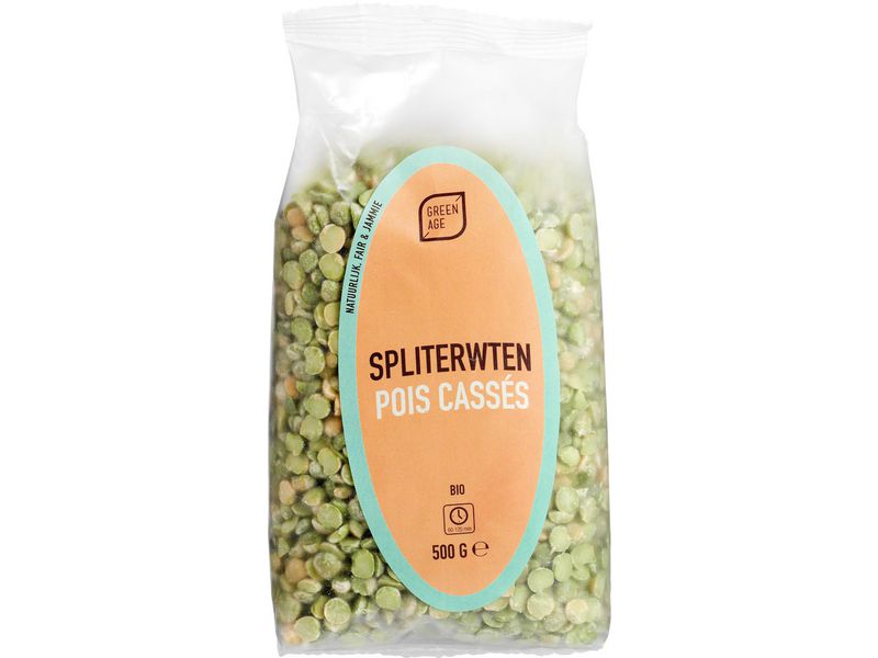 GreenAge Pois cassés 500g bio