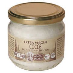 Huile de coco extra vierge Amanprana 325ml, bio