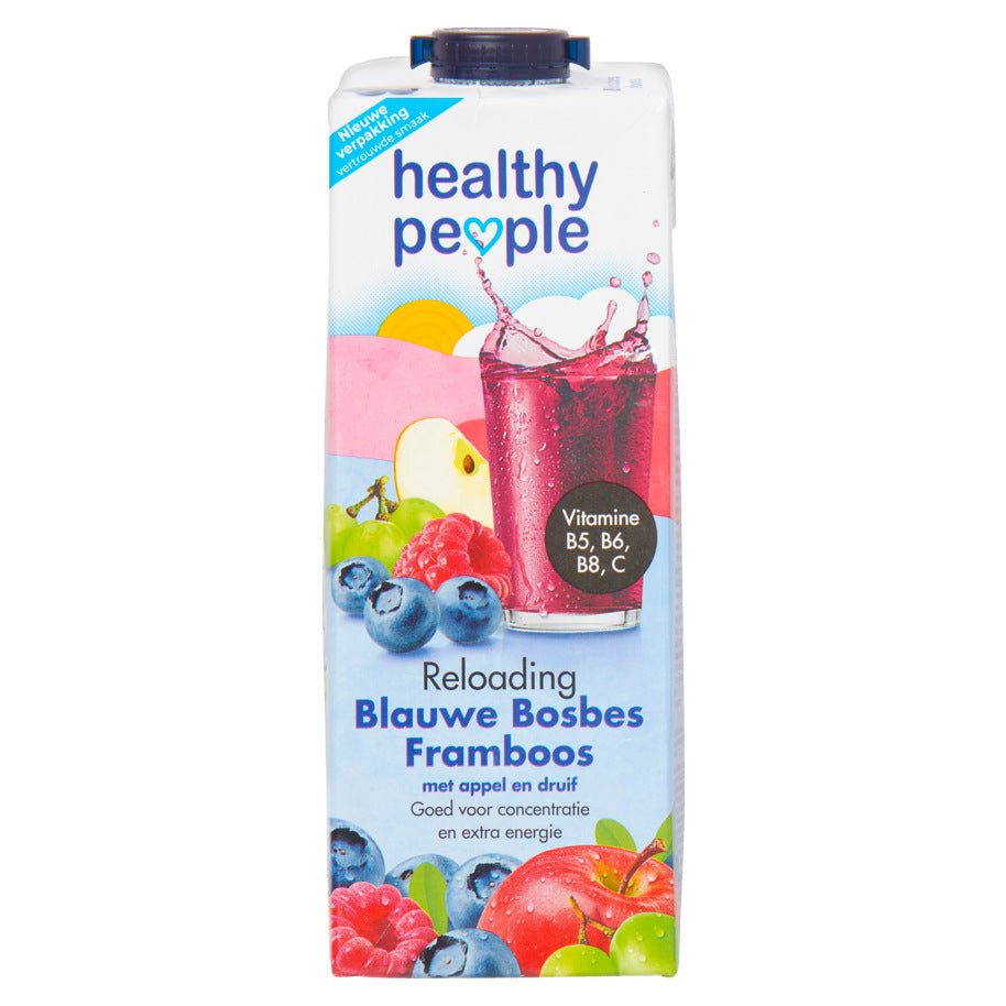 Jus myrtille framboise 1 L
