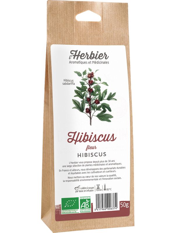 L'HERBIER Hibiscus fleur 50g