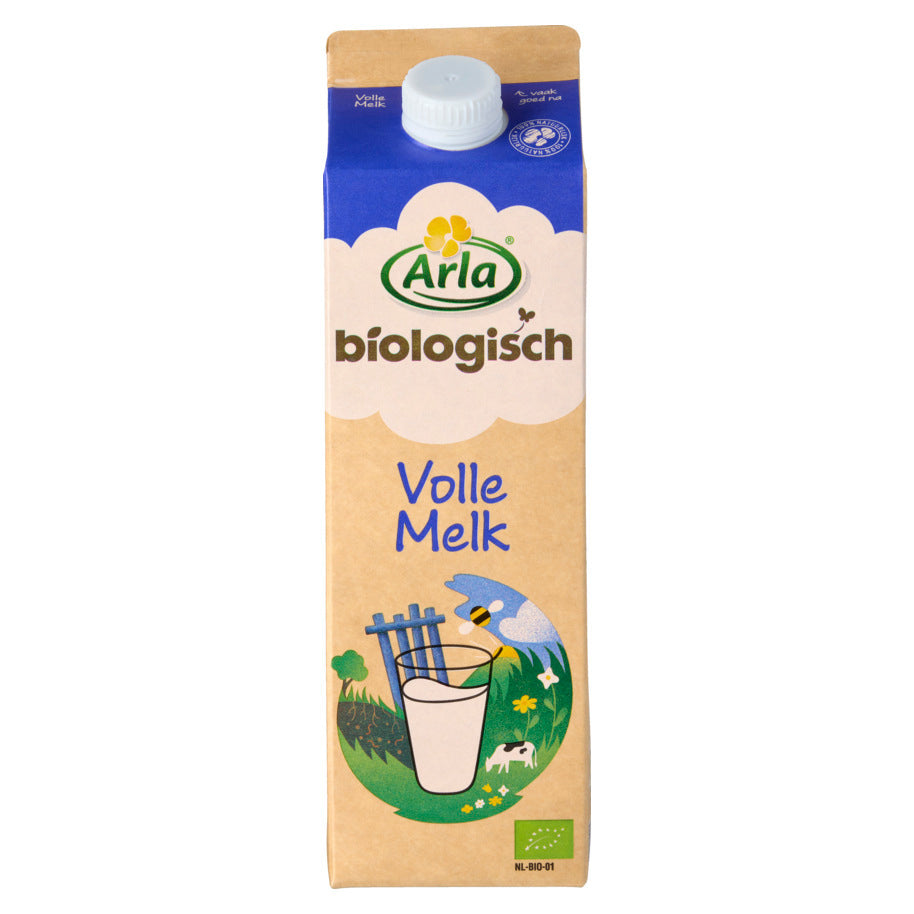 Lait entier bio 1L