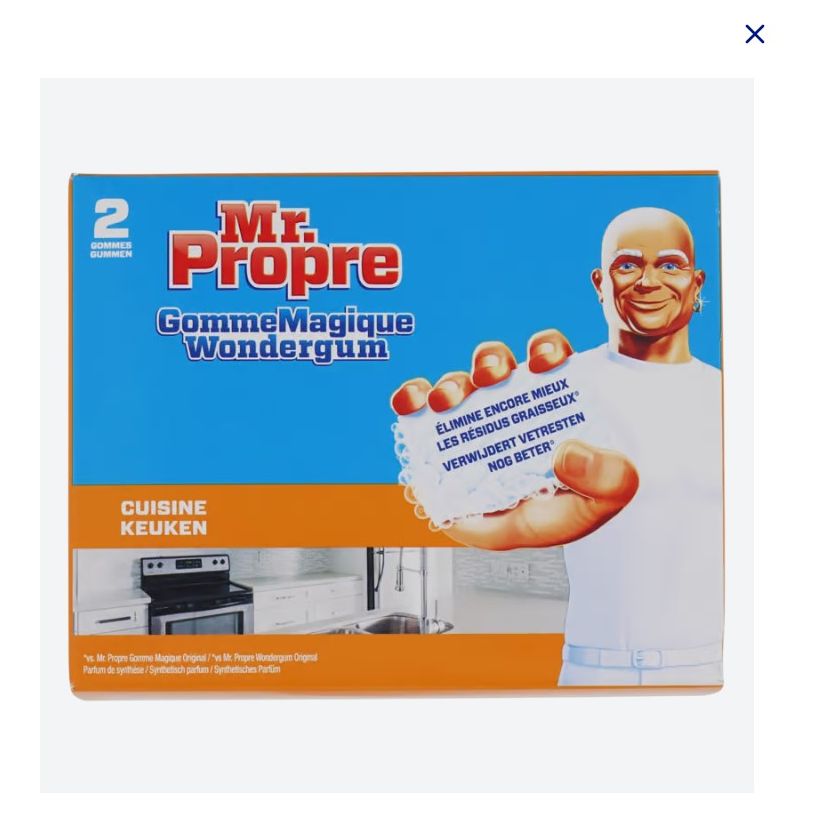 Éponges de cuisine Mr. Proper 2 pièces