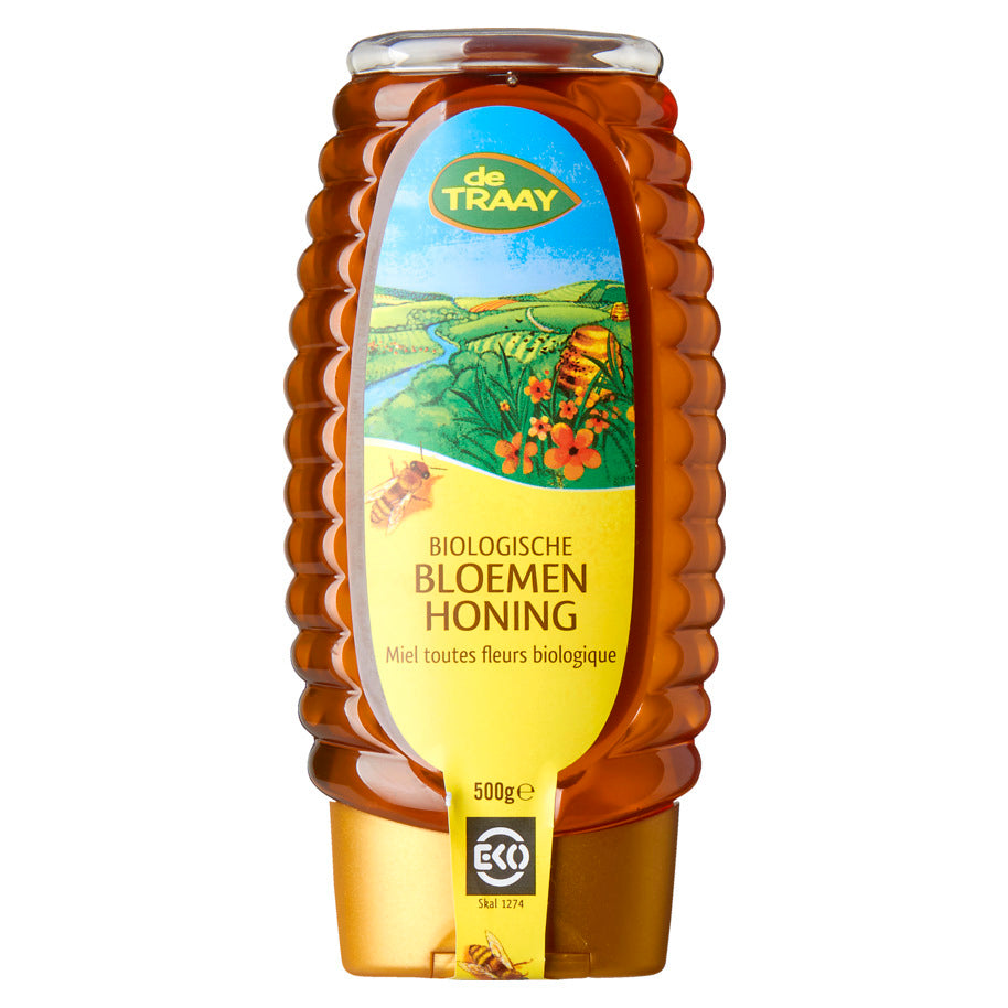 Miel fleurs liquide biologique 500g