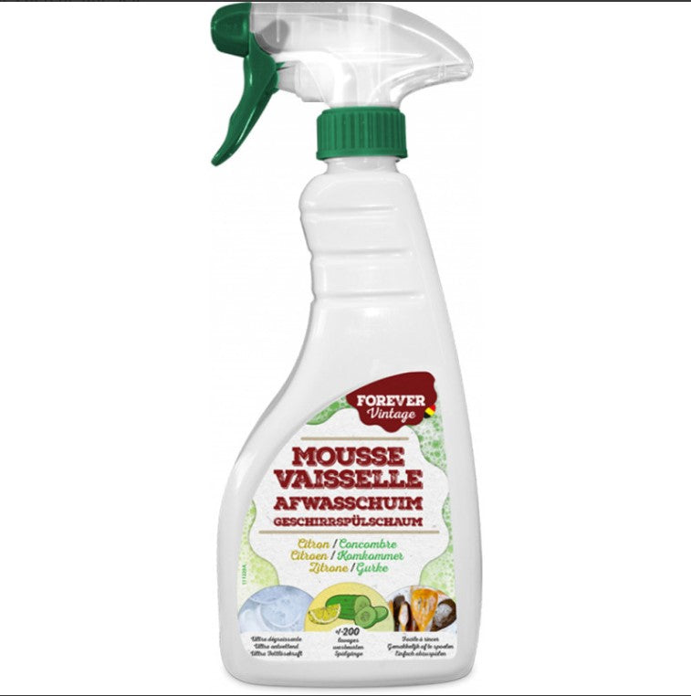 Liquide vaisselle citron &amp; concombre – Nettoyage efficace et frais