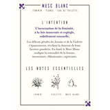 Musc blanc Eau de Toilette 50ml