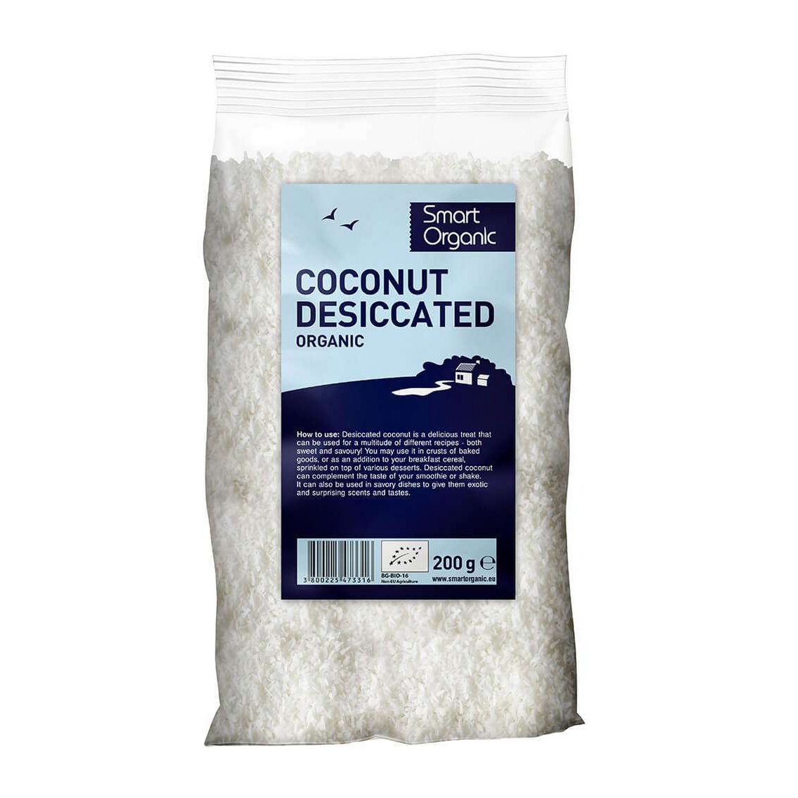 Noix de coco,  desséchée , organic, Smart Organic, 200g