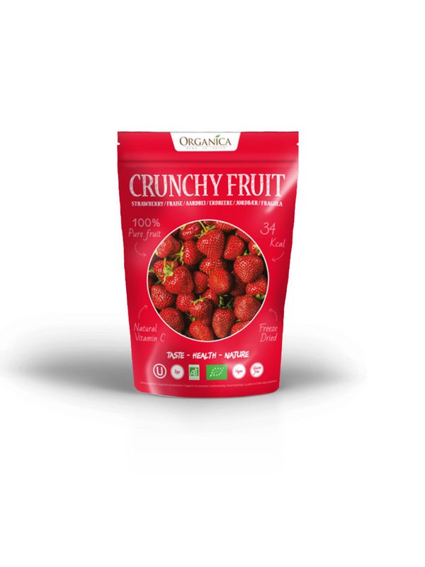 ORGANICA Crunchy fruit fraise 12g
