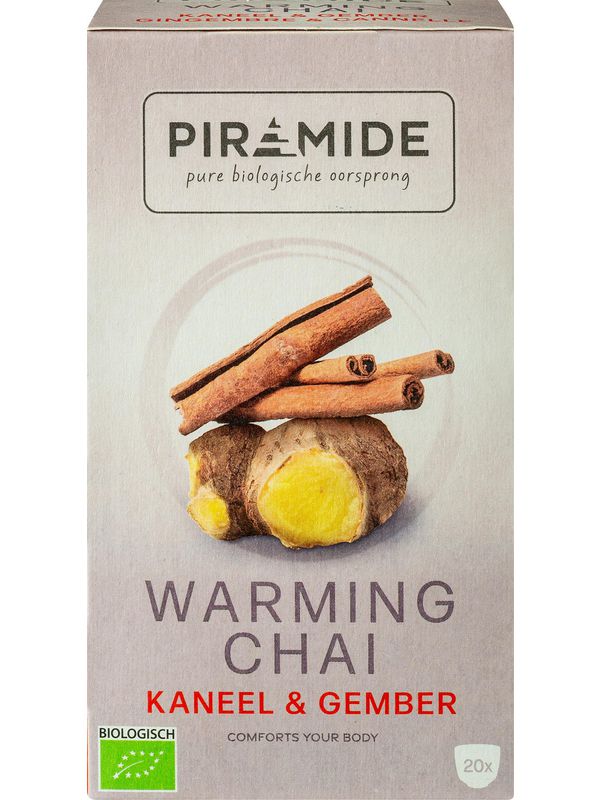 PIRAMIDE Chai réchauffant 20 sachets cannelle gingembre