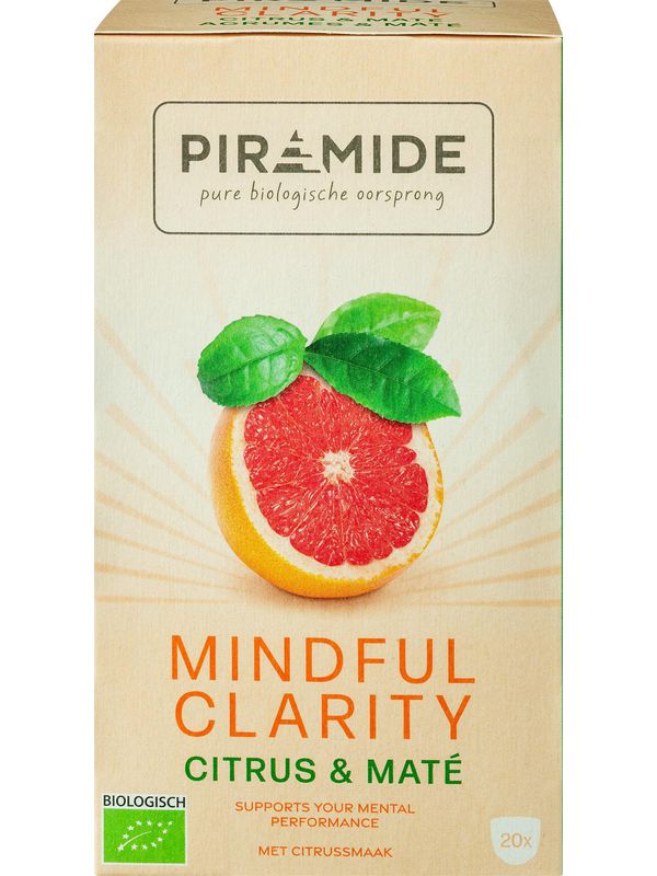 PIRAMIDE Clarté consciente 20 sachets agrumes maté