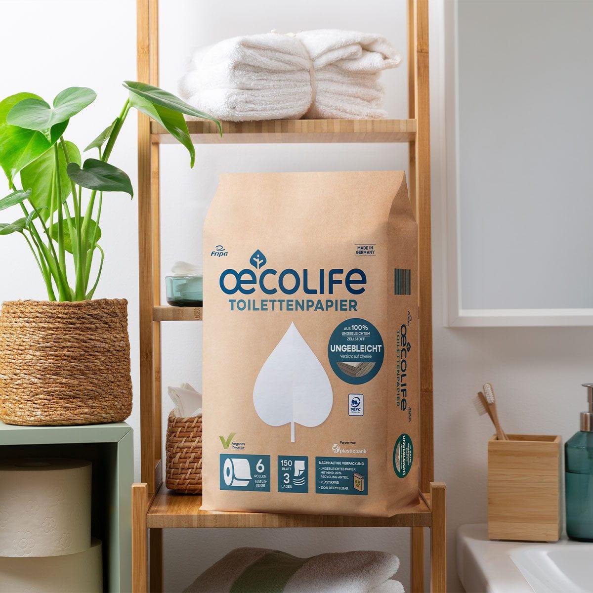 Papier toilette NON BLANCHI
