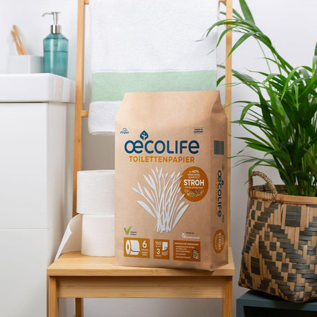 Papier toilette PAILLE oecolife
