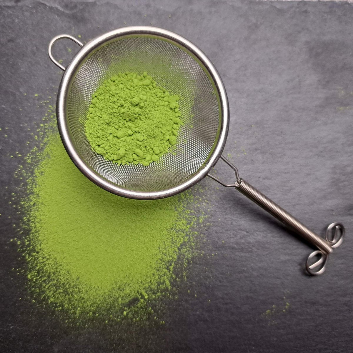 Passoire robuste à thé Matcha Chakoshi en acier inoxydable
