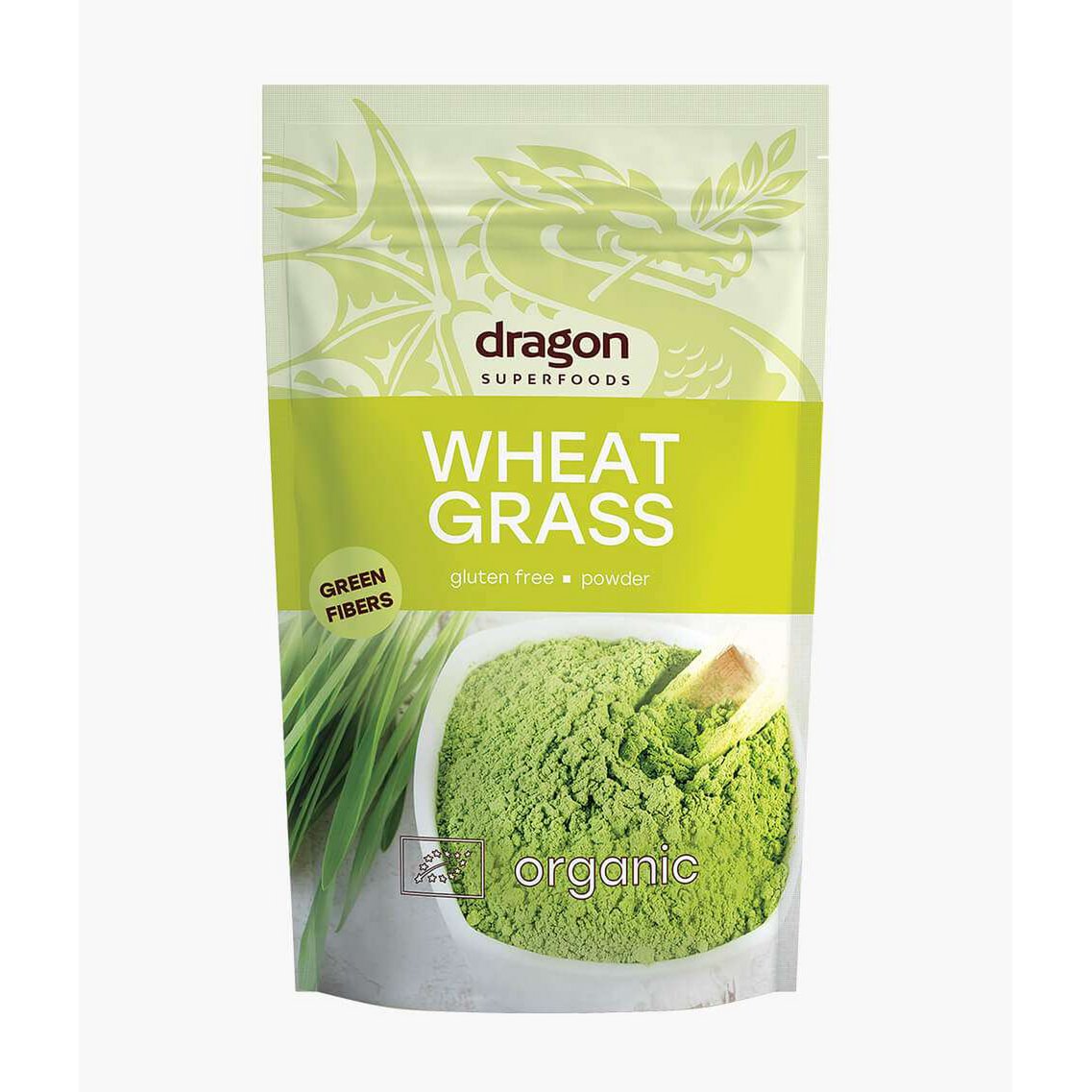Poudre d'herbe de blé, bio, Dragon Superfoods, 150 g