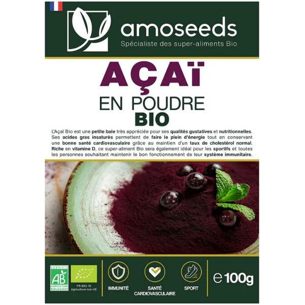 AÇAÏ EN POUDRE BIO 100G