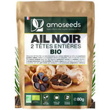 Ail noir bio, 2 têtes entières