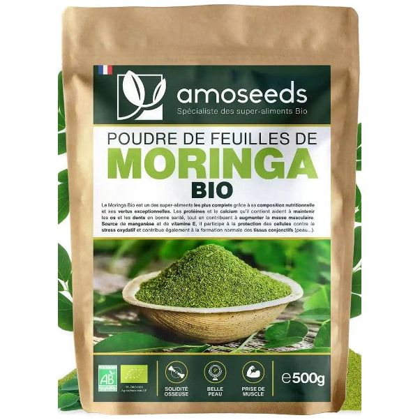 Poudre de Moringa Bio [ 500g ]